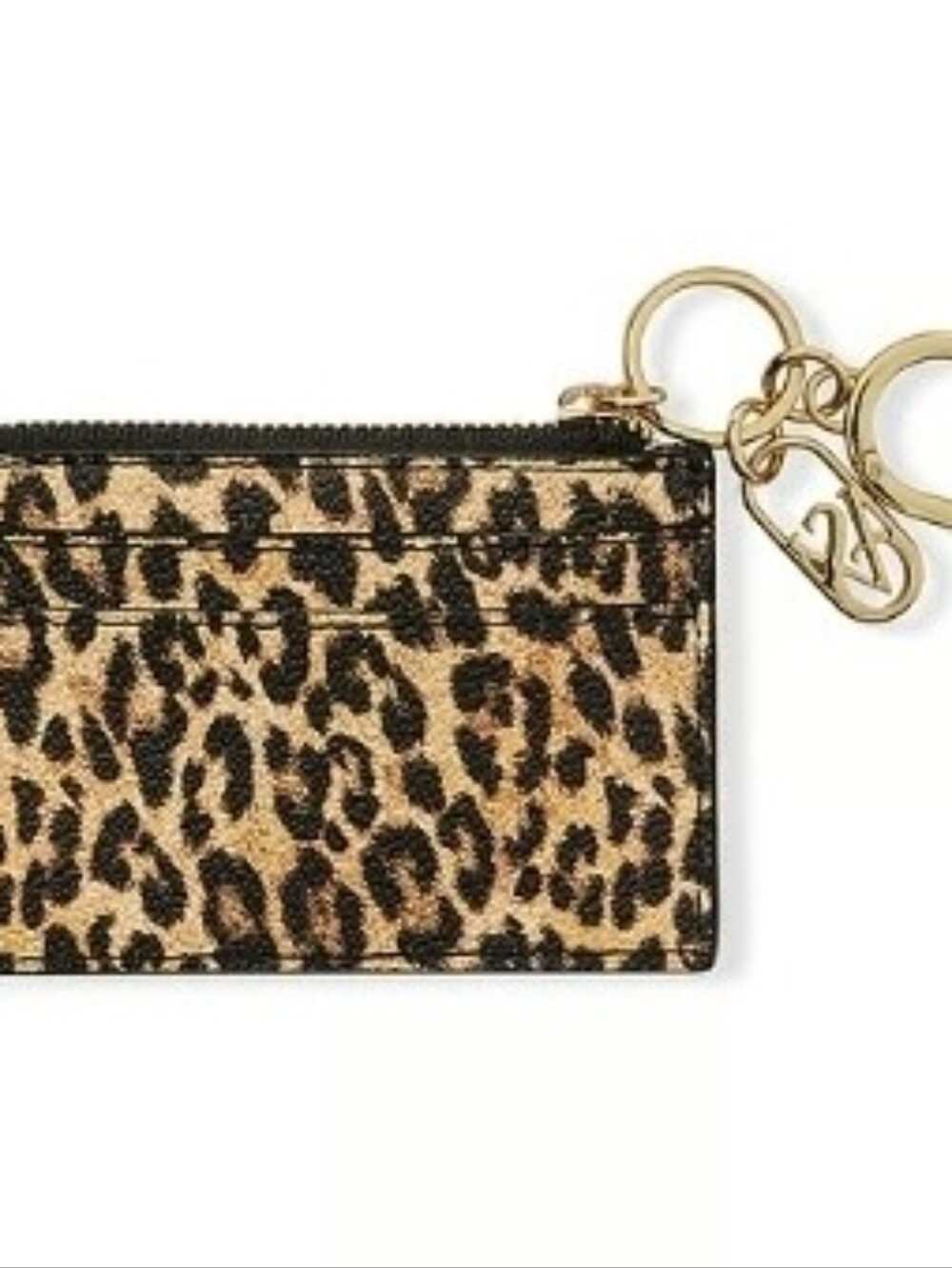Victoria's SecretCard Holder Keychain Leopard